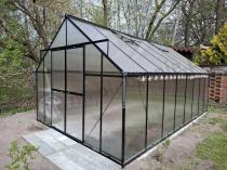 Aranżacja: Mocna szklarnia z poliwęglanu 6mm i aluminium 305x491x245cm