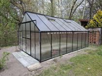 Aranżacja: Mocna szklarnia z poliwęglanu 6mm i aluminium 305x491x245cm