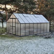 Aranżacja: Mocna szklarnia z poliwęglanu 6mm i aluminium 305x491x245cm