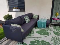 Aranżacja: Modułowy narożnik na taras 240x156 - Limit Outdoor 4 elementy - Dark Graphite Arcavia