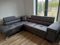 Aranżacja: Narożnik Eridano z regulacją zagłówka 275x202 cm lewostronny