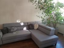 Aranżacja: Narożnik Livio 249x184 cm Evolution 15 silver prawy