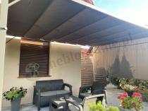 Aranżacja: Nowoczesna pergola na taras Horn 3x4 - Grafit