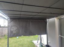 Aranżacja: Nowoczesna pergola na taras Horn 3x4 - Grafit