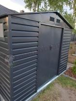 Aranżacja: Nowoczesna szopa ogrodowa antracytowa Dummer 277x323x221cm (8,2m2)