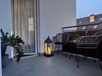 Aranżacja: Nowoczesne meble balkonowe z technorattanu Torgiano Balcony Grey