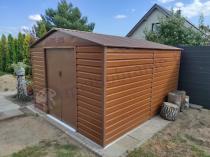 Aranżacja: Nowoczesny domek gospodarczy 277x319cm (8,2m2) – Agger Wood