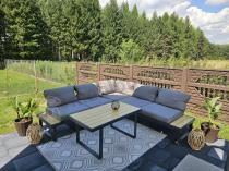 Aranżacja: Nowoczesny narożnik na taras - Panaon Corner 220x220 - WG