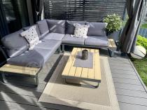 Aranżacja: Nowoczesny narożnik na taras - Panaon Corner 220x220 - WG