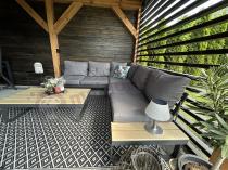 Aranżacja: Nowoczesny narożnik na taras - Panaon Corner 220x220 - WG