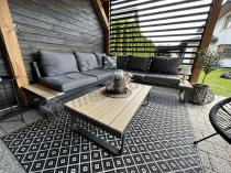 Aranżacja: Nowoczesny narożnik na taras - Panaon Corner 220x220 - WG