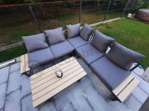 Aranżacja: Nowoczesny narożnik na taras - Panaon Corner 220x220 - WG