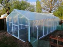 Aranżacja: Ogórek – tunel foliowy 18m2