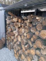 Aranżacja: Ogrodowy stojak na drewno Lemmer 242x89x190 - drewutnia wolnostojąca