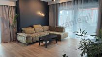 Aranżacja: Oliwkowy narożnik z pikowaniem Focus L 278x204 cm Salvador 10 olive prawy