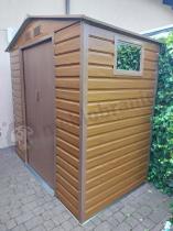 Aranżacja: OUTLET - Domek gospodarczy blaszak Dummer 213x131x213cm (2,4m2) – Wood
