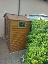 Aranżacja: OUTLET - Domek gospodarczy blaszak Dummer 213x131x213cm (2,4m2) – Wood