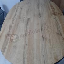 Aranżacja: Owalny rozkładany stół do jadalni 140-180cm Carmelo Drewno Retro