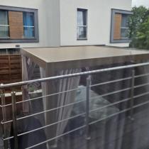 Aranżacja: Peregola tarasowa w kolorze drewna 3x3 wolnostojąca Nefir 2.0 3x3 - Woodlook