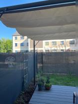 Aranżacja: Pergola ogrodowa wolnostojąca Niro 3x4 - Cream