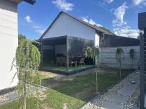 Aranżacja: Pergola ogrodowa z LED 4x6 wolnostojąca Nefir 2.0 LED 4x6 - Antracite
