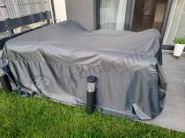 Aranżacja: Pokrowiec na meble ogrodowe ze ściągaczem 250x250x80