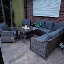 Aranżacja: Pokrowiec na meble ogrodowe ze ściągaczem 250x250x80