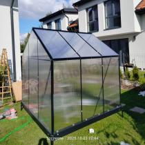 Aranżacja: Przydomowa szklarnia poliwęglanowa 2x2 -190x190cm