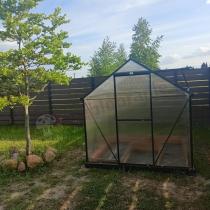 Aranżacja: Przydomowa szklarnia poliwęglanowa 2x2 -190x190cm