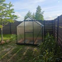 Aranżacja: Przydomowa szklarnia poliwęglanowa 2x2 -190x190cm