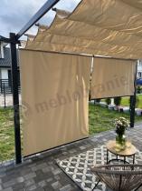 Aranżacja: Rolety zacieniające na ścianę 4m - Kirn 170x225 - Cream Grey - 2szt