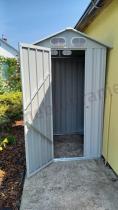 Aranżacja: Schowek narzędziowy z blachy Fulda 120x120cm (1,4m2) Szary