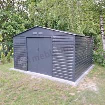 Aranżacja: Schowek narzędziowy z metalu Agger 340x319cm (10,8m2) – Antracyt