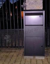 Aranżacja: Skrzynia na paczki Olstt 45x30x100 - Szary