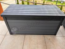 Aranżacja: Skrzynia na taras Cortina Box 570L Grey