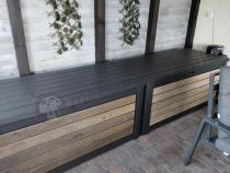 Aranżacja: Skrzynia na taras Keter Signature Deco 630 L Ashwood