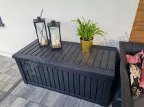 Aranżacja: Skrzynia na taras Rockwood Box 570L Antracite
