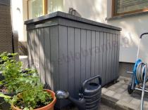 Aranżacja: Skrzynia ogrodowa Darwin Box 662L Grey