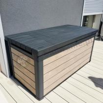 Aranżacja: Skrzynia ogrodowa Keter Signature Deco 570L Ashwood