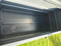 Aranżacja: Skrzynia z siłownikiem metalowa na kółkach Horten 130x60 cm - Antracite