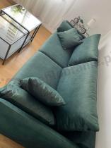 Aranżacja: Sofa Asti z funkcją spania 215x96cm Cloud 39 - zielona