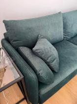 Aranżacja: Sofa Asti z funkcją spania 215x96cm Cloud 39 - zielona