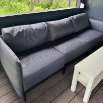 Aranżacja: Sofa ogrodowa 3-osobowa 240 cm LIMIT grafit
