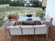 Aranżacja: Sofa trzyosobowa Perata – Natural