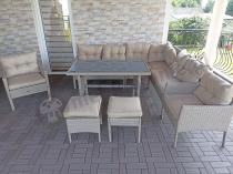 Aranżacja: Sofa trzyosobowa Perata – Natural