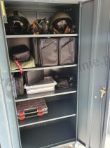 Aranżacja: Solidna szafa metalowa Hade na kółkach 1800 x 800 x 410 mm