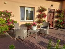 Aranżacja: Stolik i krzesła na mały balkon Rosario Balcony Set cappuccino