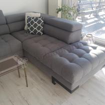 Aranżacja: Stylowy narożnik z funkcją spania Selva L 263x223 cm prawostronny