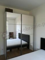Aranżacja: Szafa Olivia OVES82444-120 z lustrzanymi drzwiami 170 cm