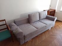 Aranżacja: Szara klasyczna sofa do salonu 256cm Bukiet Monolith 84